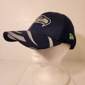 NEW ERA SEATTLE SEAHAWKS FLEXFIT HAT,  S-M, NFL